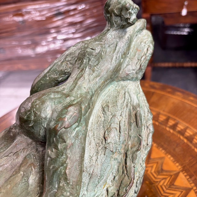 Salvatore Fiume, Sculpture Depicting Cleopatra, 1950s, Bronze For Sale - Image 6 of 18