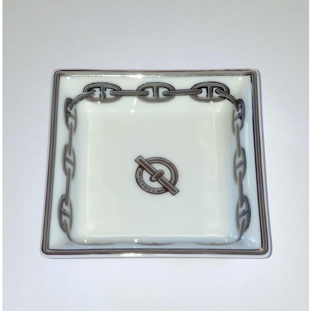 French Hermes "Chaine D'Ancre" Vide Poche For Sale - Image 3 of 7