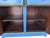 Blue Vintage Mahogany Sideboard with Gold Leaf Details For Sale - Image 8 of 12