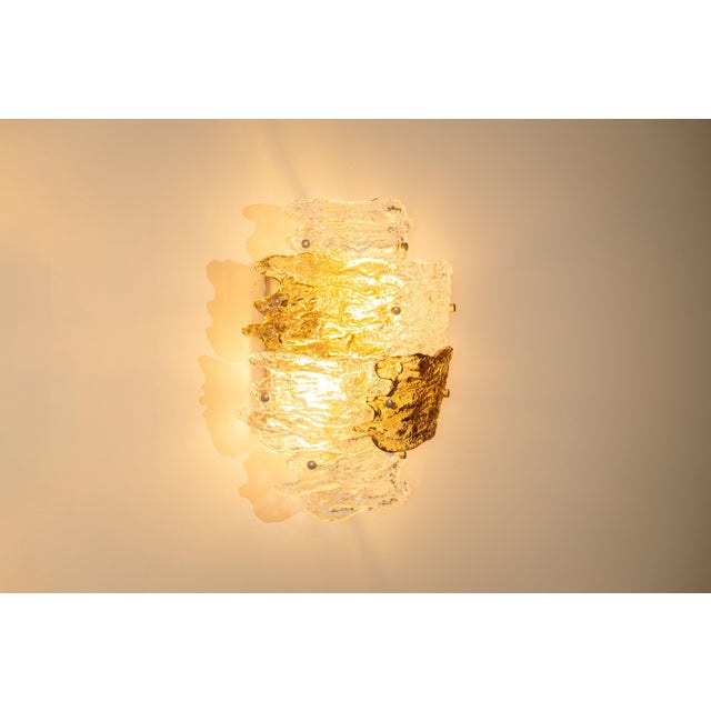 Wall Lamps in Murano Glass by Zero Quattro, Italy, 1970s, Set of 4 For Sale - Image 11 of 18