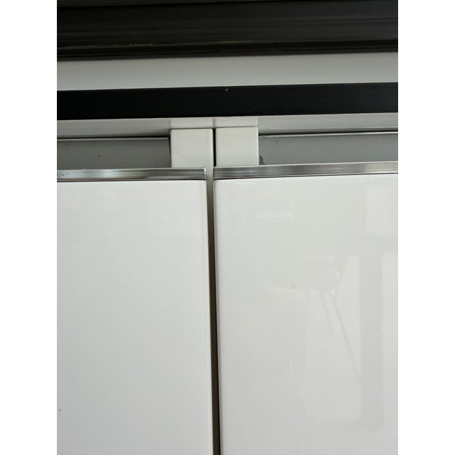 Metal B&B Italia Lacquered Sideboard Credenza For Sale - Image 7 of 11