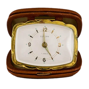 Travel Alarm Clock from Europa, 1950s
