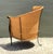 Mid-Century Modern Vintage Woven Rattan Lounge Chair For Sale - Image 3 of 12