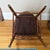 Mid 20th Century VIntage Oak Captain’s Chair For Sale - Image 5 of 5
