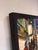 Contemporary Sidewalk Lights by Jim Beckner | Oil on Canvas Night scene of people walking on a city sidewalk. For Sale - Image 3 of 4