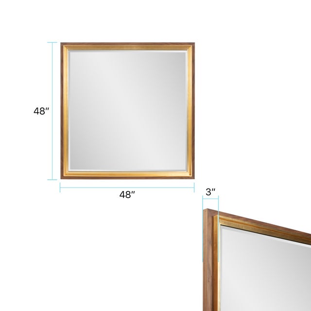 Transitional Almiera Mirror Large For Sale - Image 3 of 11
