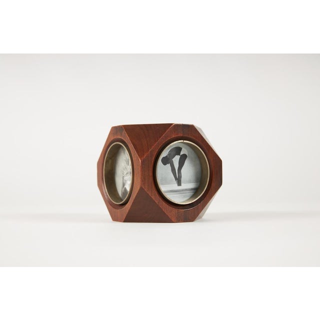 Wood Four-Sided Photo Frame by Ico Parisi for Stildomus For Sale - Image 7 of 7