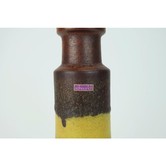 Ceramic Vintage Vase from Scheurich Keramik, 1960s For Sale - Image 7 of 9