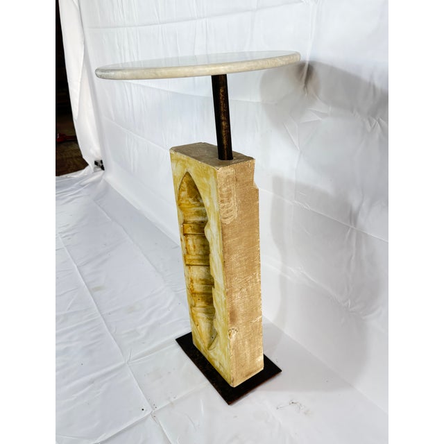 I love it because we search for found objects to repurpose them into beautiful furniture. This table is made from a found...