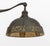 Tiffany Studios Aladdin (Pompeian) Floor Lamp, circa 1910, patinated bronze with slag glass shade, marked "Tiffany Studios...