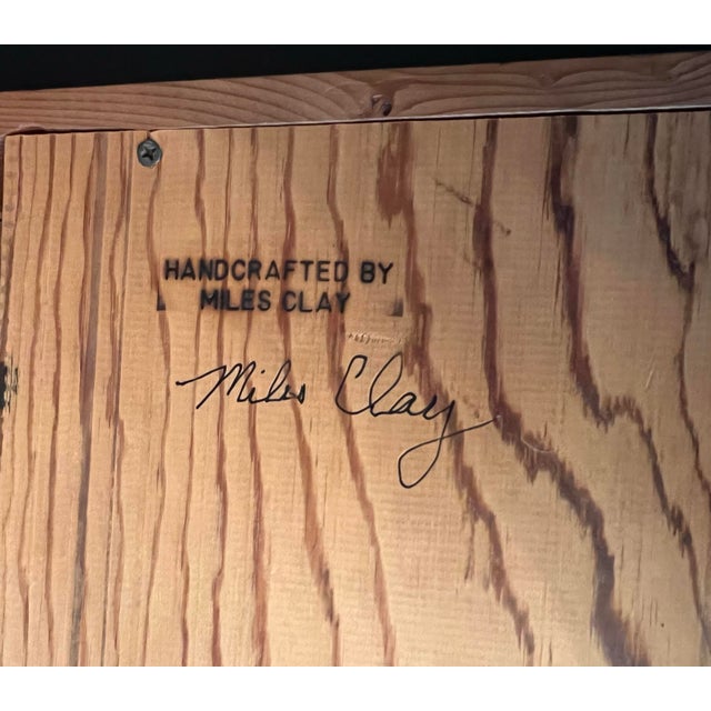 Abstract Rare 3d Vintage 1978 Movable Wall Wood Art Sculpture Panel (Signed by Artist) For Sale - Image 3 of 12
