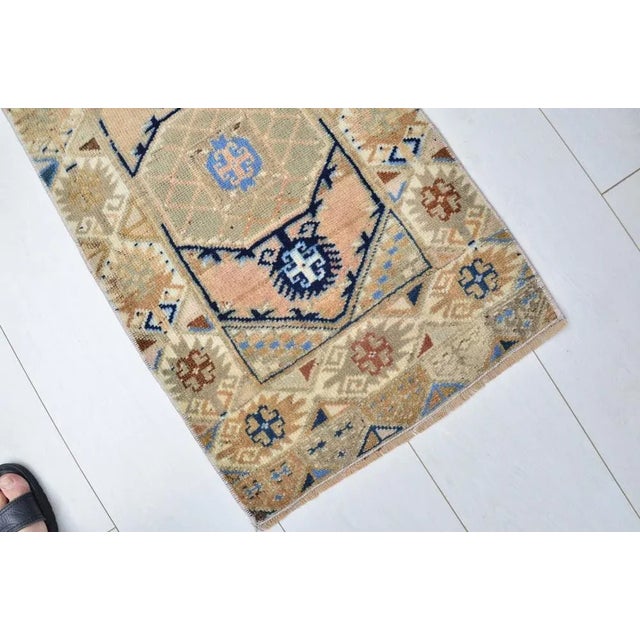 Hand Woven Rustic Decor Floor Mat Rug For Sale - Image 4 of 6