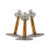 1990s 1990s Orrefors Nobel Crystal Candlesticks Set of 3 Gunnar Cyrén Sweden For Sale - Image 5 of 9