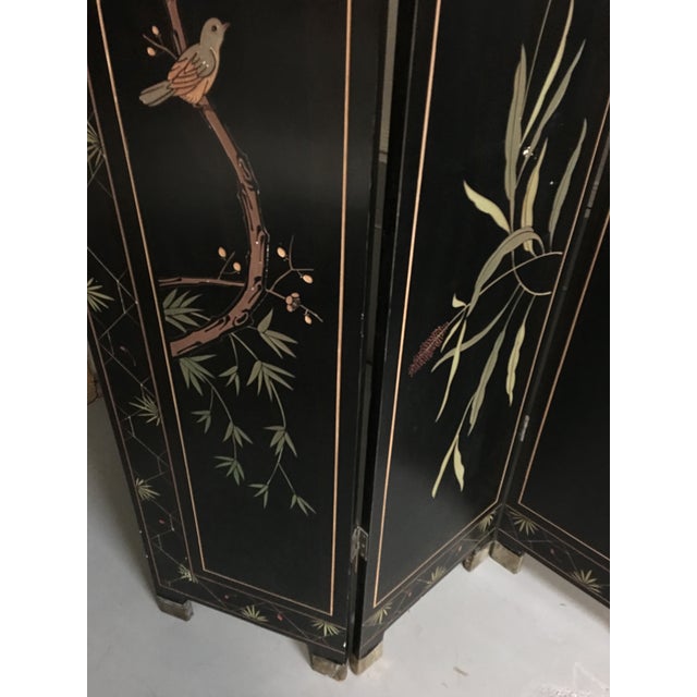 Vintage Oriental Screen Room Divider Chairish