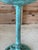 Vintage Cast Iron Garden Tazza or Pedestal Centerpiece With Verdigris Finish For Sale In Naples, FL - Image 6 of 12