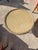 1960s Vintage Round Rattan Side Table For Sale - Image 5 of 5