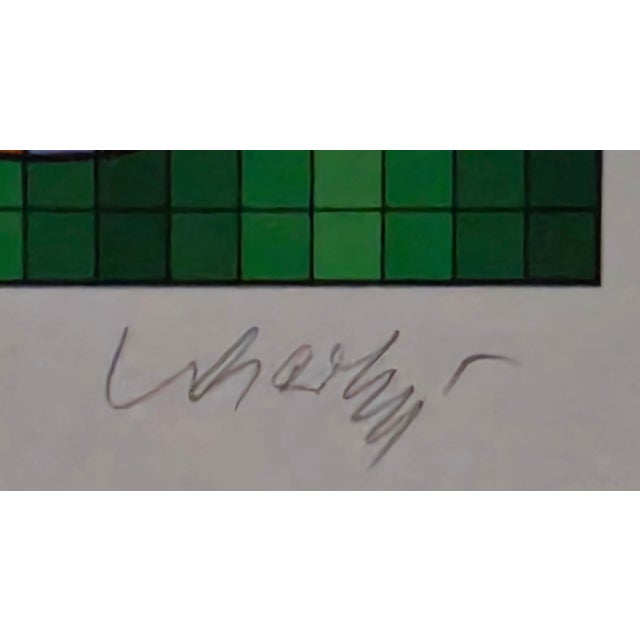 Victor Vasarely Golfer Variant #3 For Sale - Image 4 of 4