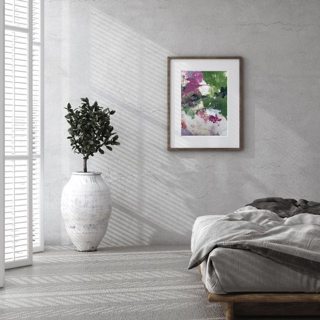 Abstract Canopy Abstract Set of 3 — Contemporary Meditative Abstracts by Mary Elizabeth Marvin For Sale - Image 3 of 8