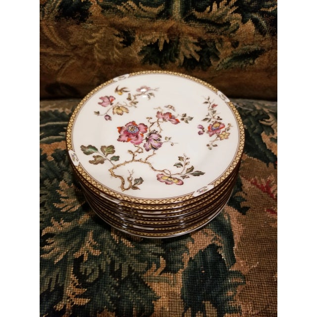 10 Wedgwood Swallow Pattern Bread Plates For Sale - Image 4 of 5