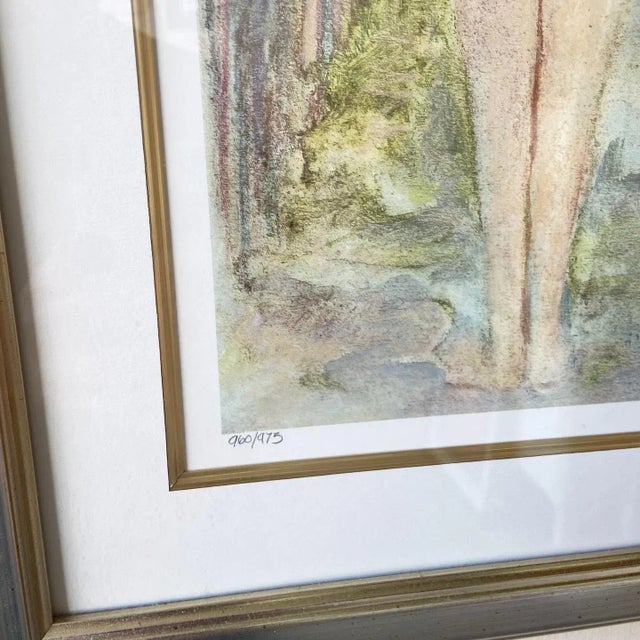 Two Nude Women Signed Print by Barbara Wood For Sale In Miami - Image 6 of 7