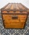 Wood Antique Wooden Steamer Trunk, 1890s For Sale - Image 7 of 15