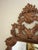 Antique Italian Rococo Giltwood Mirror With Exceptional Carved Crest For Sale - Image 9 of 14