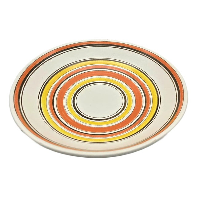 1970s Glazed Stoneware Bowl For Sale