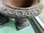 Vintage Small Cast Iron Tabletop Urns - A Pair For Sale - Image 9 of 10