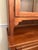Vintage Ethan Allen Country Crossings Solid Red Maple Lighted China Hutch & Buffet For Sale In Washington DC - Image 6 of 12