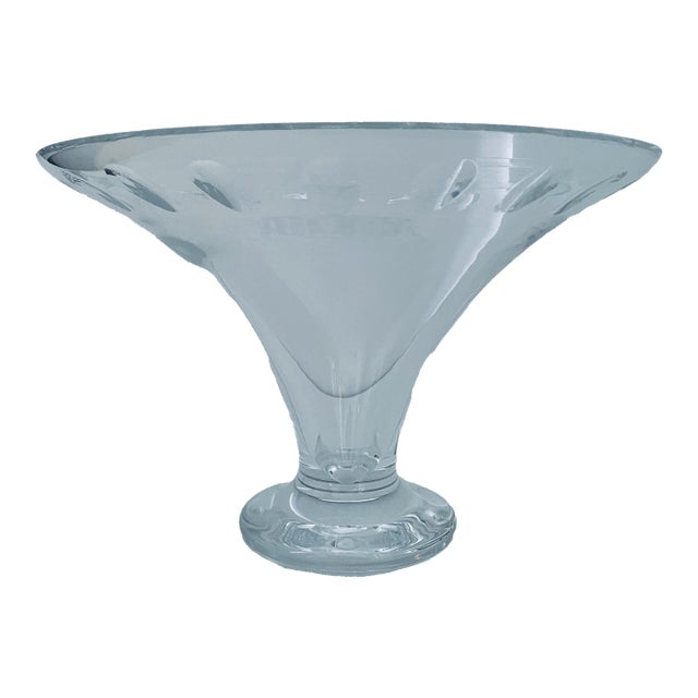 1990s Waterford Crystal Centerpiece Vase By John Rocha For Sale