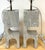 1980s Italian Sculptural Gray Marble Architectural Table Lamps - a Pair For Sale - Image 16 of 16