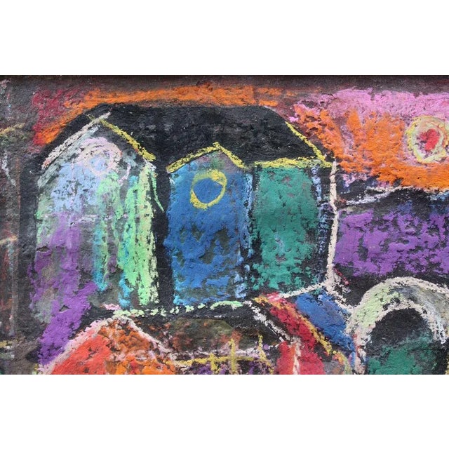 2000 - 2009 Georgs Barkans, The Vision of St. John, Pastel on Paper For Sale - Image 5 of 7