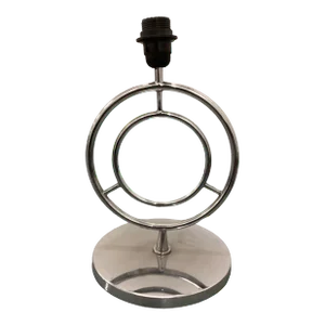Chromed Italian Table Lamp. Italy 1970s