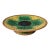 Antique 19th C Majolica Pineapple Pattern Cake Plate C1880s For Sale