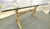 Mid 20th Century Mid Century McGuire Style Bamboo With Rawhide Wrap and Glass Top Dining Table For Sale - Image 5 of 16