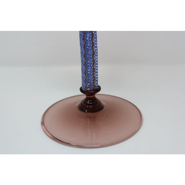 Price reduced $200. Now only $299! What a beautiful piece of vintage Murano Glass! This lovely compote exhibits lovely...