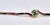 Boho Chic Vintage Yellow Gold Snake Bracelet With Emeralds, Rubies, and Diamonds For Sale - Image 3 of 13