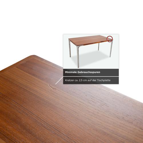 Wooden T70 Dining Table with Chrome Legs from Hülsta For Sale - Image 5 of 12