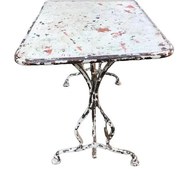 Late 19th Century 19th Century French Iron Table From Arras With Horse Hoof Feet For Sale - Image 5 of 9