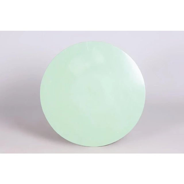 Metal Bauhaus Round Chrome Side Table, Czechia, 1930s For Sale - Image 7 of 8