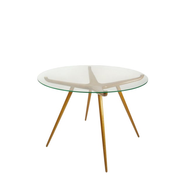Mid-Century Modern Italian Coffe Table, 1950s For Sale - Image 4 of 13