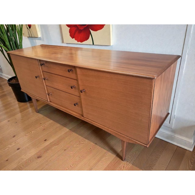 Mid-Century Walnut Sideboard by Alfred Cox, 1950s For Sale - Image 11 of 18
