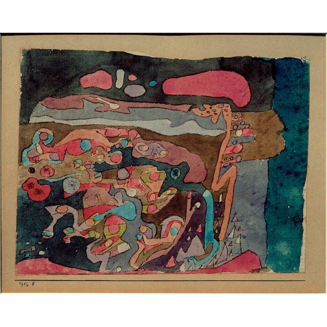 Eye Composition Klee, Paul, 1879–1940, German artist. Augenkomposition, miniaturartig (Eye composition, miniature),...