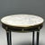 Hollywood Regency, Louis XVI Style, Bouiliotte End Tables, Black Paint, Bronze For Sale In New York - Image 6 of 12