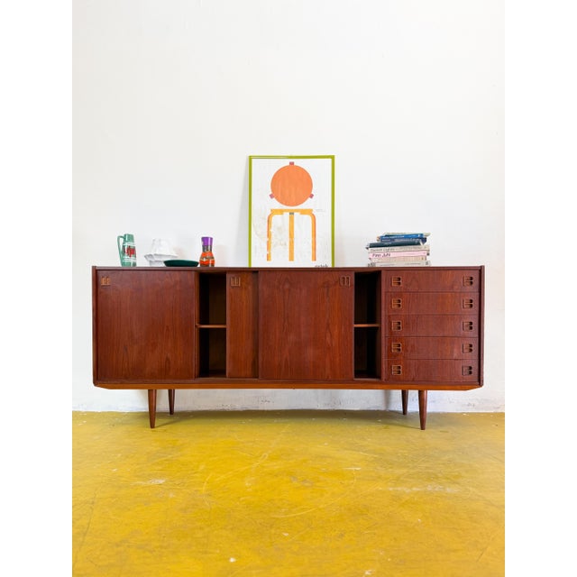 Mid-Century Danish Sideboard, 1950s For Sale - Image 9 of 11
