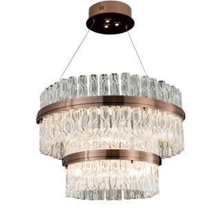 Collection Eris Chandelier in Metal and Glass by Jago For Sale