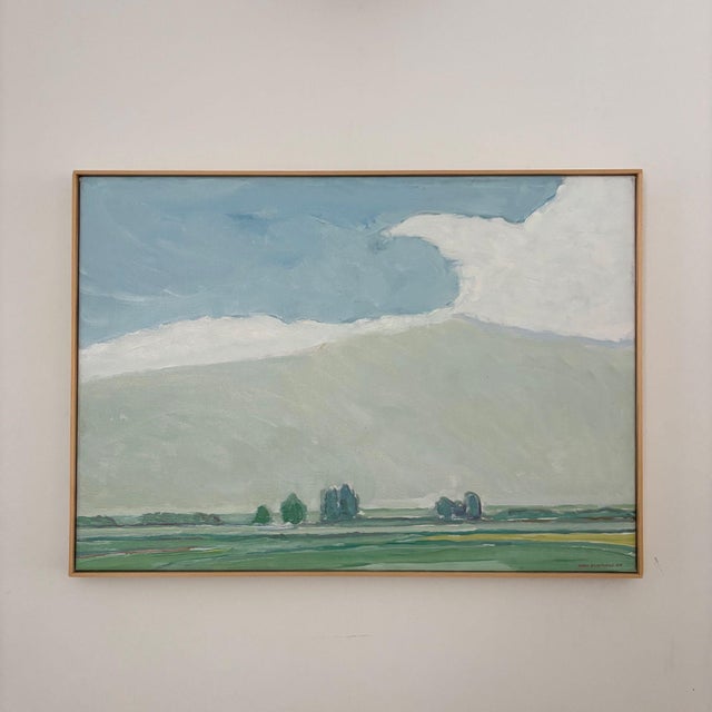 Contemporary Paul Overhaus, Najaar IV, 1999, Oil on Canvas For Sale - Image 3 of 12