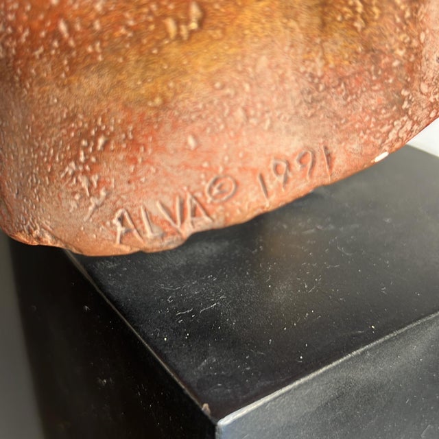 1991 Male Torso Sculpture Sergey Eylanbekov Alva Studios For Sale - Image 4 of 12