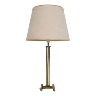 Hollywood Regency Brass Table Light, Italy, 1950s For Sale
