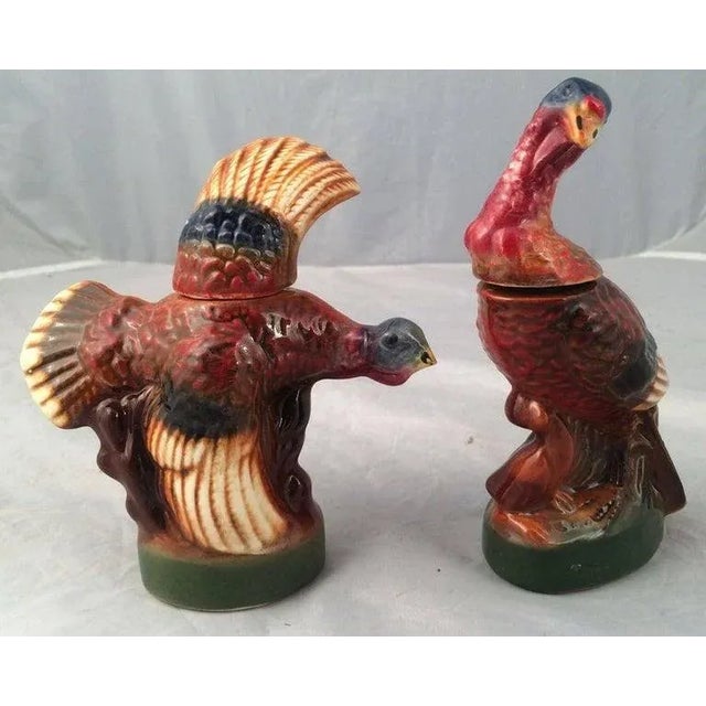 Mid 20th Century Mini Mid 20th Century Wild Turkey Decanters- Set of 8 For Sale - Image 5 of 11